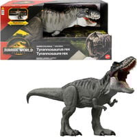 Mattel JURASSIC WORLD SUPER COLOSSAL TYRANNOSAURUS REX, Spil figur Jurassic World SUPER COLOSSAL TYRANNOSAURUS REX, 4 År, Flerfarvet, Plast