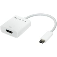 OWC USB-adapter, USB-C stik > HDMI 4K-stik Hvid