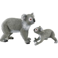 Schleich Koala Mother and Baby, Spil figur 3 År, Flerfarvet