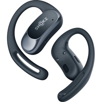 Shokz OpenFit Air Headset Trådløs Ørekrog Opkald/Musik/Sport/Hverdag Bluetooth Sort, Hovedtelefoner Sort, Trådløs, 50 - 16000 Hz, Opkald/Musik/Sport/Hverdag, 174 g, Headset, Sort