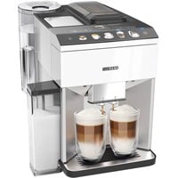 Siemens EQ.500 TQ507R02 kaffemaskine Fuld-auto Espressomaskine 1,7 L, Kaffe/Espresso Automat Hvid/rustfrit stål, Espressomaskine, 1,7 L, Kaffebønner, Indbygget kværn, 1500 W, Rustfrit stål, Hvid