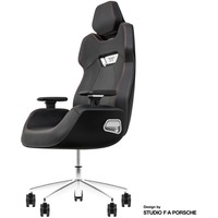 Thermaltake ARGENT E700 PC gamingstol Sort, Spil pladser Sort, PC gamingstol, 150 kg, 170 cm, 190 cm, Sølv, Aluminium