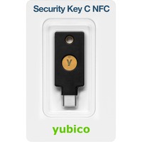 Yubico Security Key C NFC, Sikkerhedsnøgle Sort/Guld