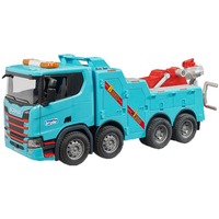 bruder Scania Super 560R bjærgnings- og bugseringslastbil med lys- og lydmodul, Model køretøj 