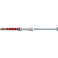 fischer DuoXpand 8x100 T, 562150, Dyvel Lys grå/Rød