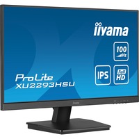 iiyama XU2293HSU-B7, LED-skærm Sort (mat)