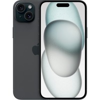 Apple iPhone 15 Plus, Mobiltelefon Sort