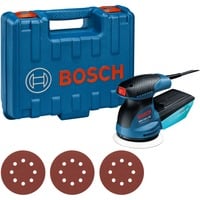Bosch GEX 125-1 AE Professional Rystepudser 12000 rpm 24000 OPM Sort, Blå, Rød, Tilfældige rystepudser Blå/Sort, Rystepudser, Velcro, Sort, Blå, Rød, 7500 rpm, 12000 rpm, 15000 OPM