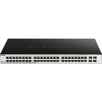 D-Link DGS-1210-52/ME/E, Switch grå/Sort