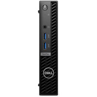 Dell OptiPlex 3090 Micro Renoveret, Mini-PC Sort