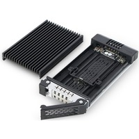 Icy Dock MB601TP-1B computeretui del Stativ HDD bur, Laufwerkstrays Sort, Stativ, HDD bur, Metal, Sort, 70 mm, 146,9 mm