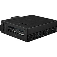 Icy Dock ToughArmor MB105VP-B, Indramning Sort