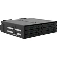 Icy Dock ToughArmor MB118VP-B, Indramning Sort