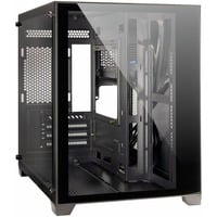 Inter-Tech 88881361, Towerkabinet Sort