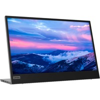 Lenovo L15 LED display 39,6 cm (15.6") 1920 x 1080 pixel Fuld HD Sort, Grå, LED-skærm Sort, 39,6 cm (15.6"), 1920 x 1080 pixel, Fuld HD, LED, 14 ms, Sort, Grå