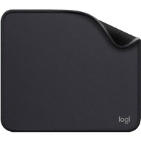 Logitech Mouse Pad Studio Series Grafit, Musemåtte Sort, Grafit, Monokromatisk, Nylon, Polyester, Gummi, Skridsikker bund