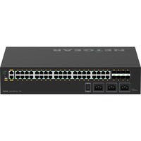 Netgear GSM4248UX Administreret L2/L3 Gigabit Ethernet (10/100/1000) Strøm over Ethernet (PoE) 2U Sort, Switch Sort, Administreret, L2/L3, Gigabit Ethernet (10/100/1000), Strøm over Ethernet (PoE), Stativ-montering, 2U