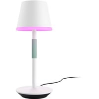 Philips Hue Go bærbar bordlampe Hvid, Philips Hue White and Color ambiance Go bærbar bordlampe, Intelligent bordlampe, Bluetooth, Hvid, LED, Metal, Ikke-udskiftelig pære(r)