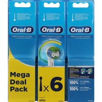 Procter & Gamble Precision Clean 80339528 børstehoved til elektrisk tandbørste 6 stk Hvid Hvid, 6 stk, Hvid, CleanMaximiser, Tyskland, Oral-B, 32,7 g
