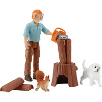 Schleich Lomme Sæt! Skovfoged, Spil figur 