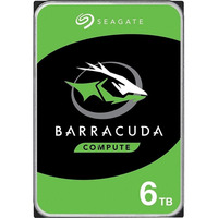 Seagate BarraCuda 6 TB Renoveret, Harddisk 