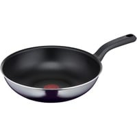 Tefal Resist D5261932 stegepande Wok/Stirfry pande Rund Sort, Rund, Wok/Stirfry pande, Sort, Titanium, 175 °C, Aluminium