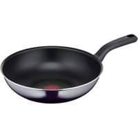 Tefal Resist D52619 Wok/Stirfry pande Rund, Stegepande Sort, Rund, Wok/Stirfry pande, Sort, Titanium, 175 °C, Aluminium
