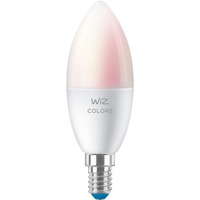 WiZ Kerte 4,9 W (svarende til 40 W) C37 E14, LED-lampe 9 W (svarende til 40 W) C37 E14, Smart pære, Hvid, Wi-Fi, E14, Flere, 2200 K