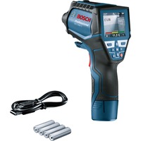 Bosch GIS 1000 C Professional Optisk miljøtermometer Indendørs/udendørs Sort, Blå, Thermodetektor Blå/Sort, Optisk miljøtermometer, Indendørs/udendørs, °C, -40 - 1000 °C, Digital, Sort, Blå