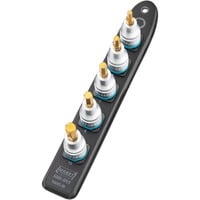 Hazet SmartRail 1/2" topnøglesæt indvendig sekskant, 5 dele Sort