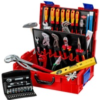 KNIPEX L-BOXX Sanitet, 52 dele, Værktøjssæt Rød
