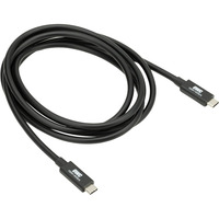 NewerTech Thunderbolt 4 / USB-C kabel Sort