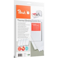 Peach PBT100-14 tilbehør til samlemappe, Løsning Hvid, 20 stk