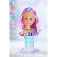 ZAPF Creation Sister Styling Mermaid Head, Make-up og frisør hoved BABY born Sister Styling Mermaid Head, Badedukke, Pige, 3 År, AA, Flerfarvet