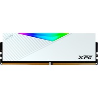 ADATA LANCER RGB hukommelsesmodul 16 GB 1 x 16 GB DDR5 5200 Mhz Fejlkorrigerende kode Hvid, 16 GB, 1 x 16 GB, DDR5, 5200 Mhz