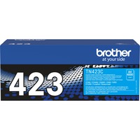 Brother TN-423C tonerpatron 1 stk Original Blå 4000 Sider, Blå, 1 stk