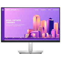 Dell P2422H Generalüberholt, LED-skærm Sort/Sølv