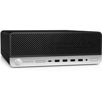 HP ProDesk 600 G5 SFF renoveret, Fuld PC Sort/Sølv