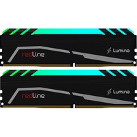 Mushkin Redline Lumina ECC hukommelsesmodul 64 GB 2 x 32 GB DDR4 3600 Mhz Sort, 64 GB, 2 x 32 GB, DDR4, 3600 Mhz