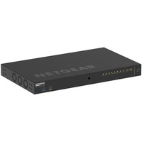 Netgear GSM4212UX Administreret L2/L3 Gigabit Ethernet (10/100/1000) Strøm over Ethernet (PoE) 1U Sort, Switch Administreret, L2/L3, Gigabit Ethernet (10/100/1000), Strøm over Ethernet (PoE), Stativ-montering, 1U