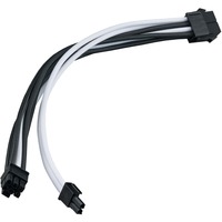 SilverStone SST-PP07E-PCIBW, Kabel Sort/Hvid