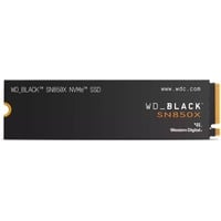 WD Black SN850X NVMe SSD 8 TB, Solid state-drev Sort