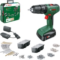 Bosch Batteri slagboremaskine EasyImpact 18V-40 + SystemBox, Bore-/ skruemaskine Grøn/Sort
