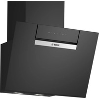 Bosch DWK67FN60 emhætte Vægmonteret Sort 768 m³/t Sort, 768 m³/t, Recirkulerende, A, A, C, 56 dB