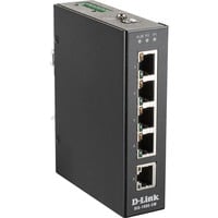 D-Link DIS-100E-5W netværksswitch Ikke administreret L2 Fast Ethernet (10/100) Sort Ikke administreret, L2, Fast Ethernet (10/100), Fuld duplex, Stativ-montering, Kan monteres på væggen