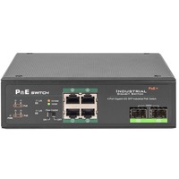 Digitus DN-651109 netværksswitch Ikke administreret Gigabit Ethernet (10/100/1000) Strøm over Ethernet (PoE) Sort Ikke administreret, Gigabit Ethernet (10/100/1000), Strøm over Ethernet (PoE)