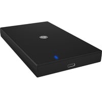 ICY BOX IB-200T-C3 SSD kabinet Sort 2.5", Drev kabinet Sort, SSD kabinet, 2.5", SATA, Serial ATA II, Serial ATA III, 6 Gbit/sek., USB-tilslutning, Sort