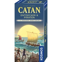 KOSMOS CATAN - Opdagere & Pirater 5-6 Personers Udvidelse, Brætspil 