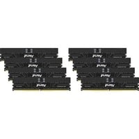 Kingston FURY FURY 128GB 6000MT/s DDR5 ECC Reg CL32 DIMM (sæt med 8) Renegade Pro XMP, Hukommelse Sort, 128 GB, 8 x 16 GB, DDR5, 288-pin DIMM, Sort