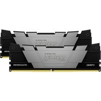 Kingston FURY FURY 32 GB 3600 MT/s DDR4 CL16 DIMM (sæt med 2) 2RX8 Renegade Sort, Hukommelse Sort, 32 GB, 2 x 16 GB, DDR4, 288-pin DIMM